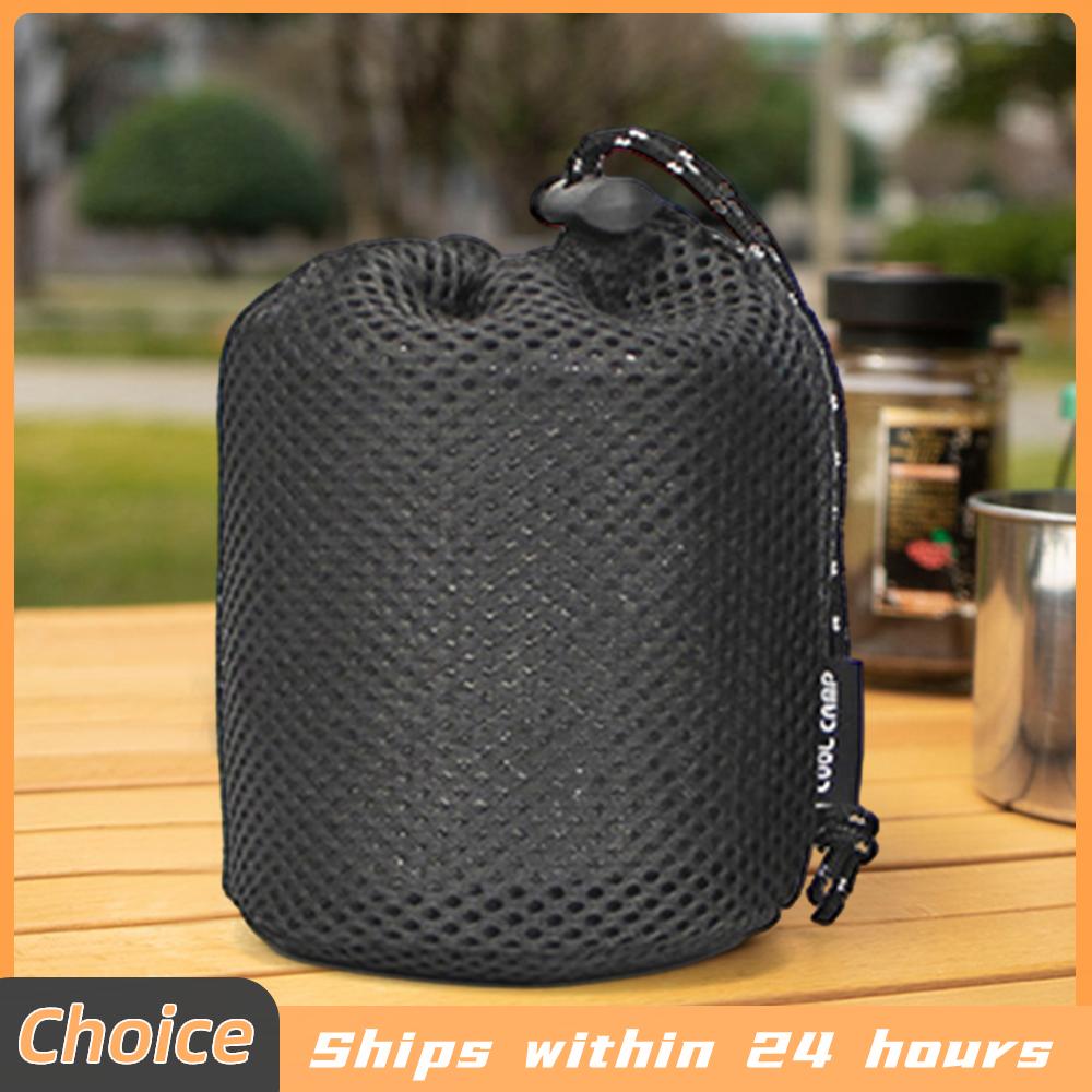 Camping Cooking Gear - กระเป๋าเก็บหม้อสำหรับตั้งแคมป์ ป้องกันการกระแทก ปลอกหุ้มกันกระแทก หม้อไทเทเนียม หม้อแขวน