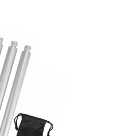 Camping Cooking Pot Tripod - ที่วางหม้อสามเหลี่ยมแบบพกพา ขาตั้งเตาพับได้ น้ำหนักเบา อลูมิเนียมอัลลอยด์ อุปกรณ์ทำอาหารสำหรับตั้งแคมป์ เดินป่า