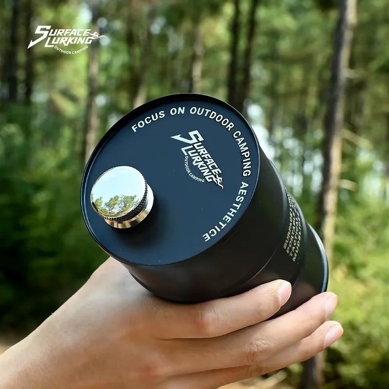 Camping Cooking Gear - GO PEAK กลางแจ้ง 304 สแตนเลส 750ML