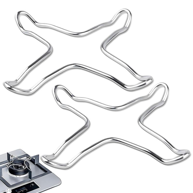 Camping Cooking Ring - ขาตั้งเตาแก๊สแบบใหม่ 1 ชิ้น, ขาตั้งสแตนเลส, วงแหวนเตาเหล็กสำหรับตั้งแคมป์, ตัวกระจายความร้อน,