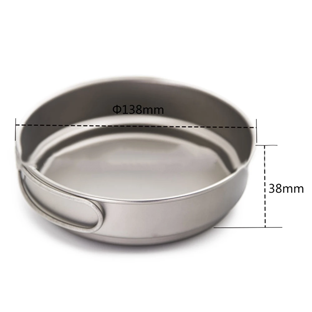 Camping Cooking Set Compact - ชุดหม้อสำหรับแบ็คแพ็ค ชุดทำอาหารสำหรับตั้งแคมป์ ชุดสำหรับกิจกรรมกลางแจ้ง กระทะ 138 138