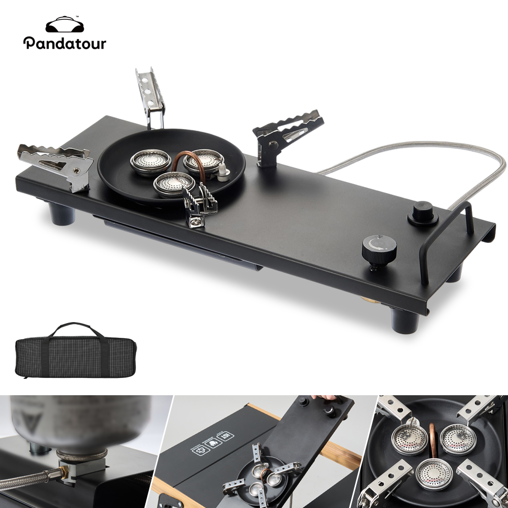 Camping Cooking Unit - เตาแก๊สพับได้ Pandatour Camping IGT 0.5UNT อุปกรณ์ตั้งแคมป์กลางแจ้ง