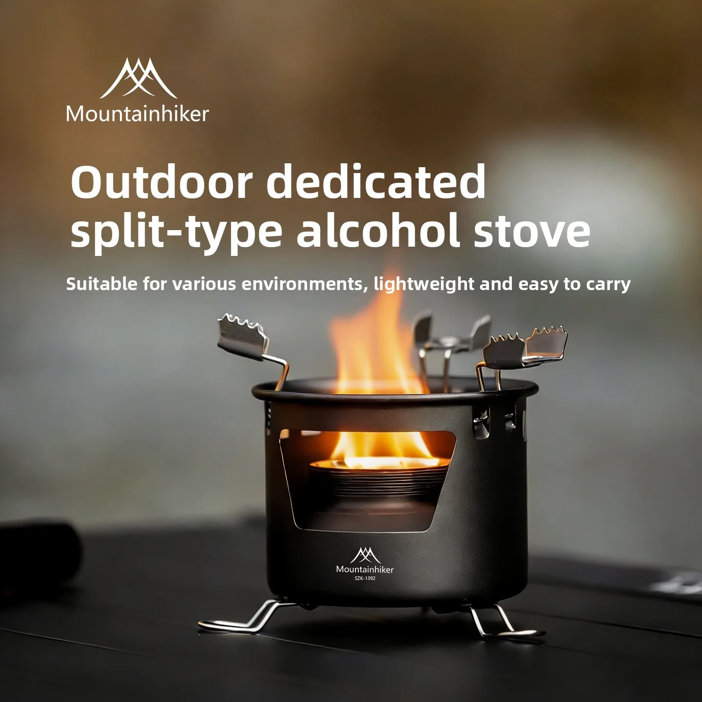 เตาแอลกอฮอล์สำหรับตั้งแคมป์กลา - Camping Cooking Alcohol บทวิจารณ์และราคา