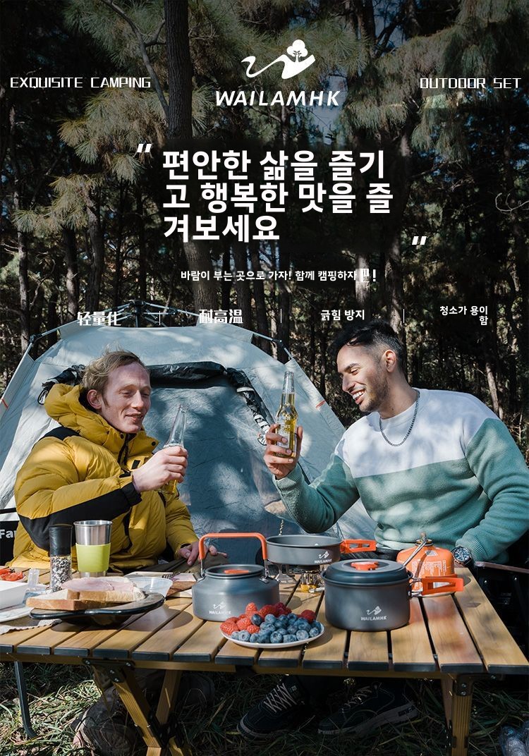 ชุดเครื่องครัวสำหรับตั้งแคมป์ก - Camping Cooking Set Compact บทวิจารณ์และราคา