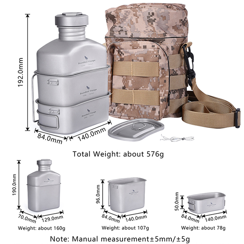 Boundless Voyage กลางแจ้งโรงอา - Camping Cooking Gear บทวิจารณ์และราคา