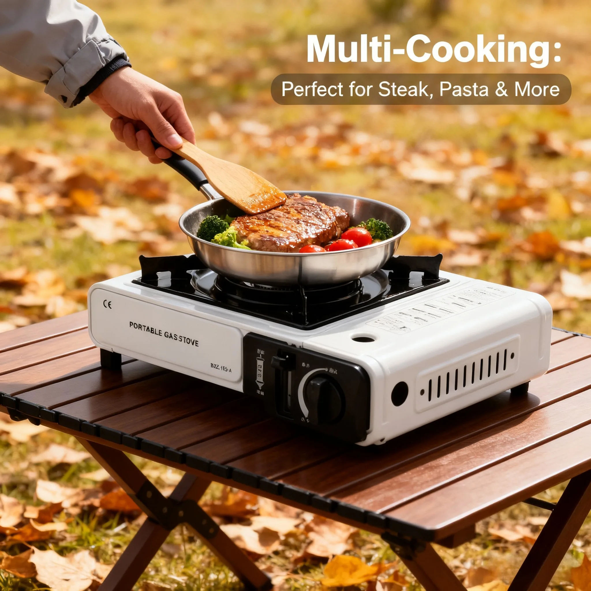 เตาแก๊สพกพาสำหรับใช้งานกลางแจ้ - Camping Cooking Ring บทวิจารณ์และราคา