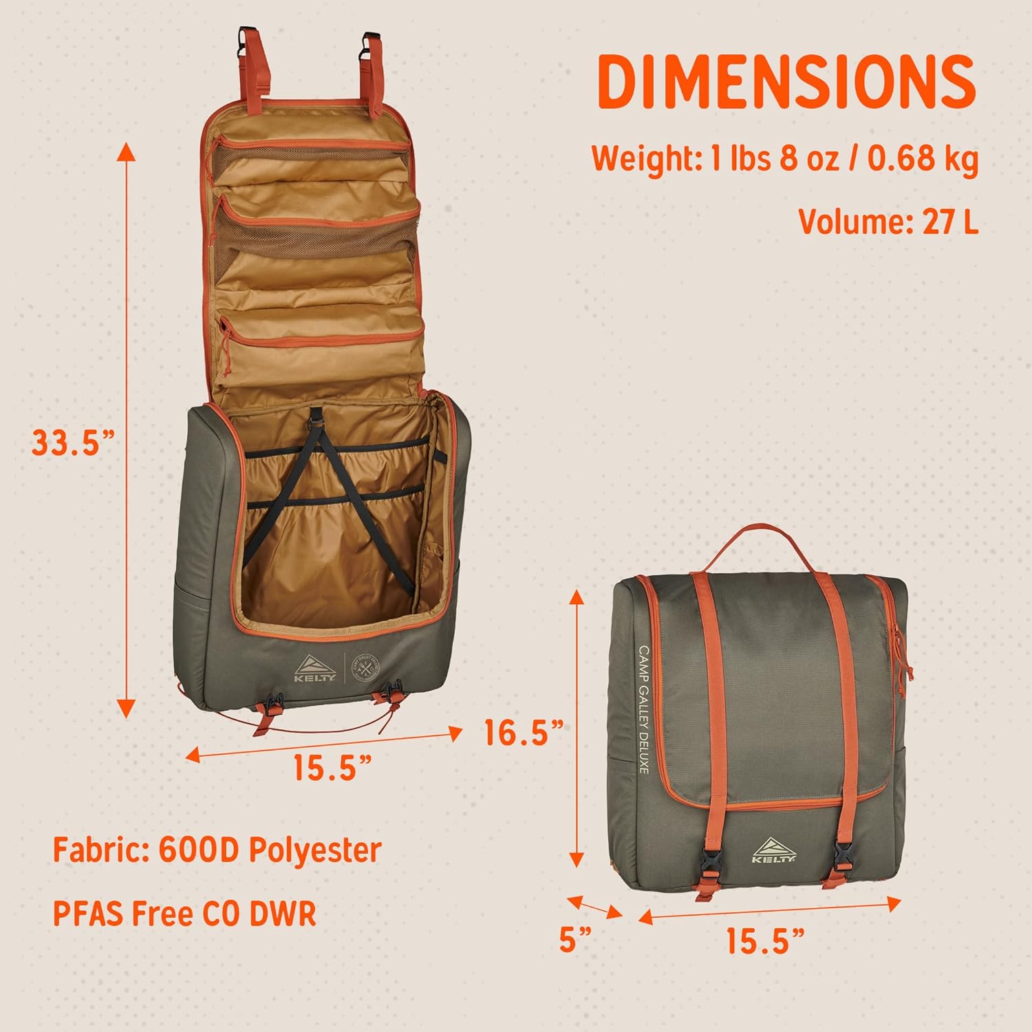 ชุดอุปกรณ์จัดระเบียบครัวสำหรับ - Camping Cooking Essentials Kit บทวิจารณ์และราคา
