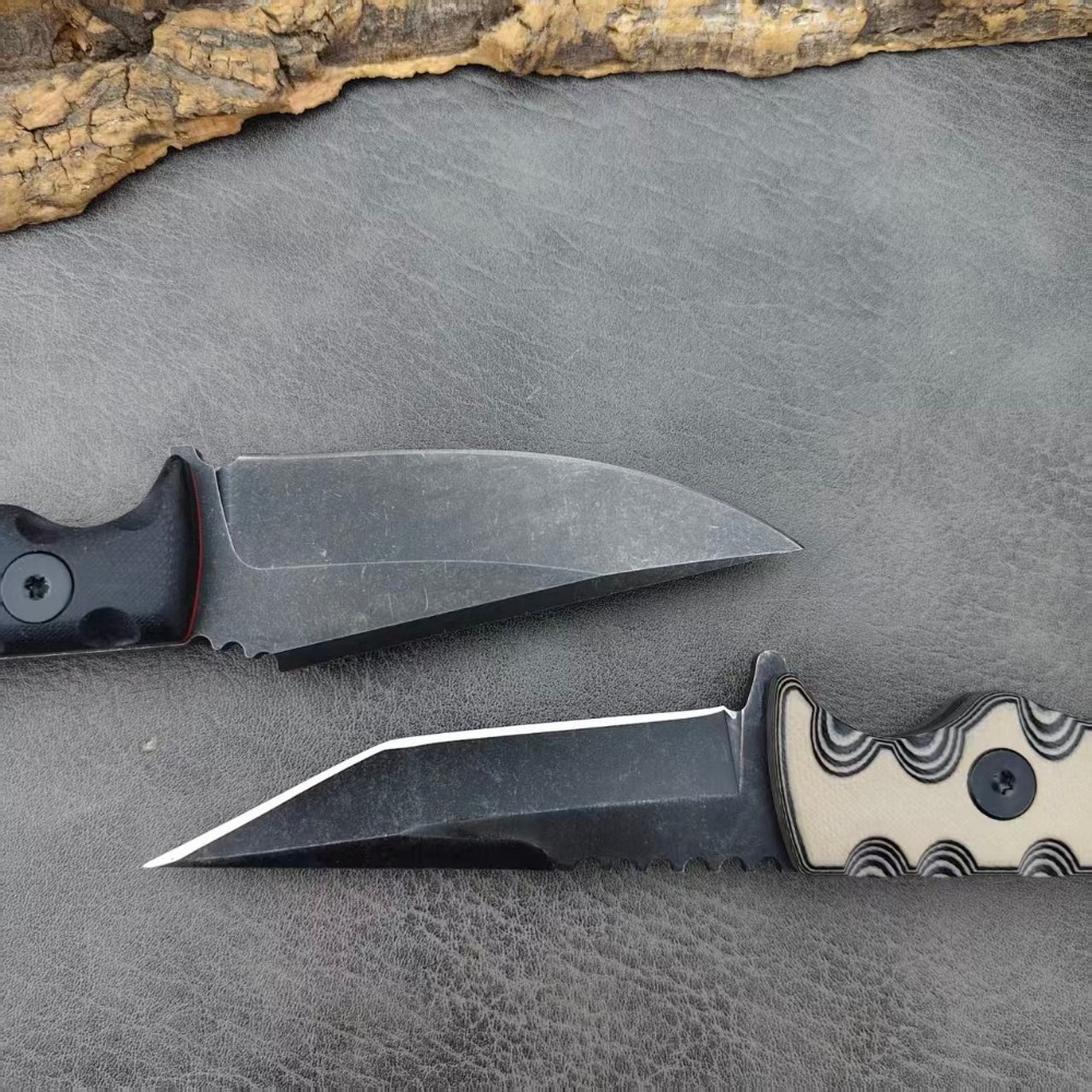 มีดตรง G10 Handle Outdoor รุ่น - Camping Cooking Knife With Sheath บทวิจารณ์และราคา