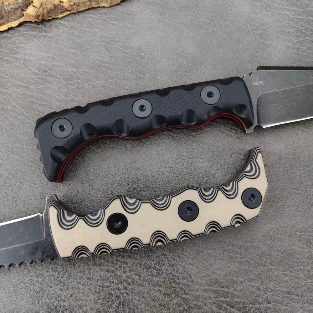 มีดตรง G10 Handle Outdoor รุ่น - Camping Cooking Knife With Sheath บทวิจารณ์และราคา
