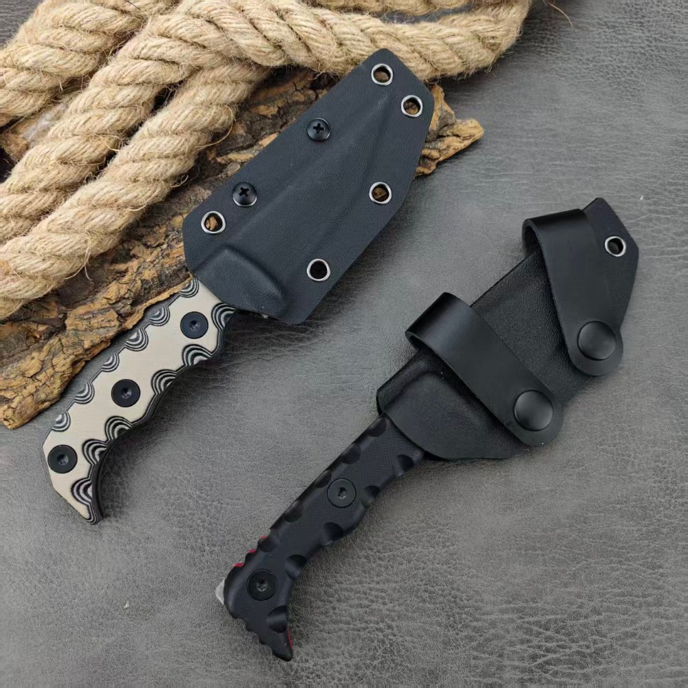 มีดตรง G10 Handle Outdoor รุ่น - Camping Cooking Knife With Sheath บทวิจารณ์และราคา