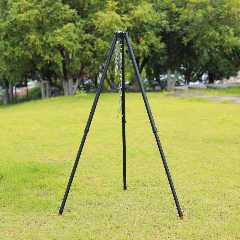 1ชิ้นขาตั้งกล้องสำหรับปิคนิคตั - Camping Cooking Pot Tripod บทวิจารณ์และราคา