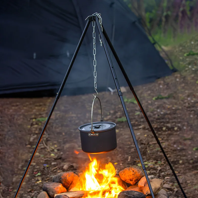 1ชิ้นขาตั้งกล้องสำหรับปิคนิคตั - Camping Cooking Pot Tripod บทวิจารณ์และราคา