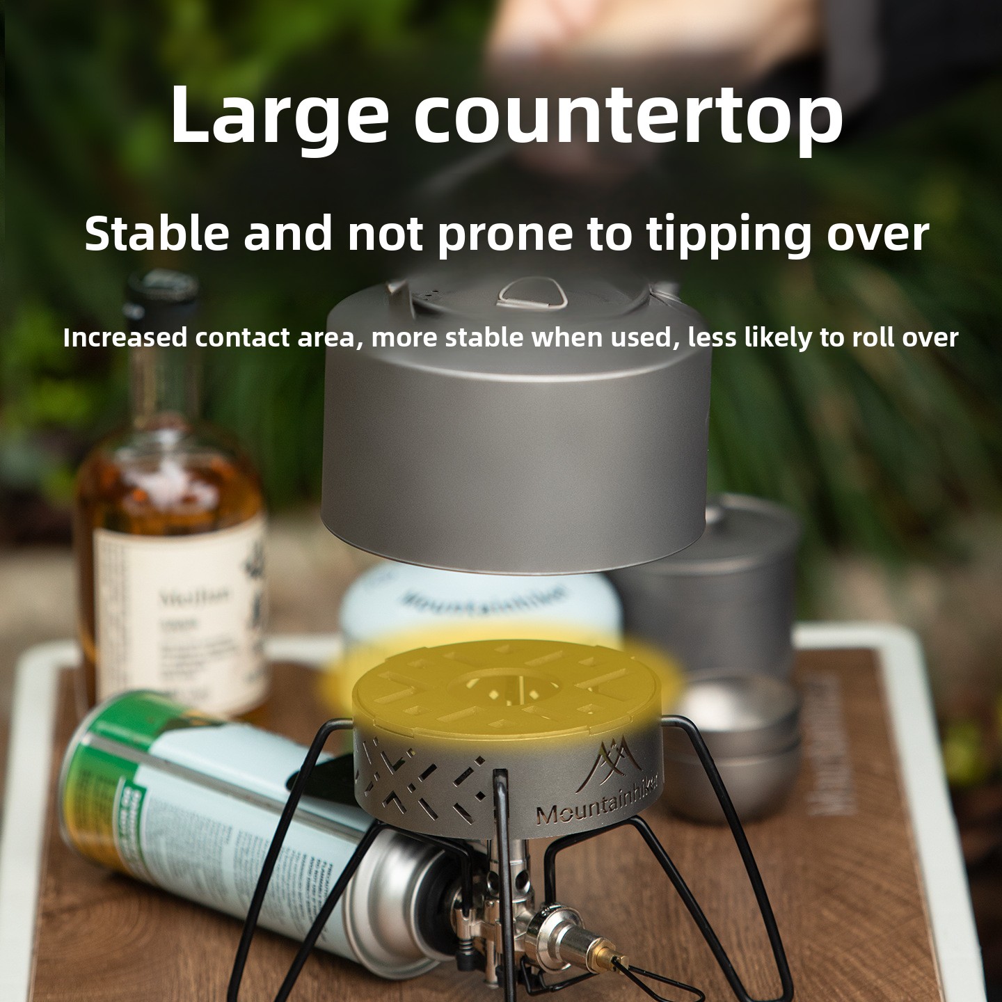 MOUNTAINHIKER เตาแก๊สแบบพกพาสำ - Camping Cooking Ring บทวิจารณ์และราคา