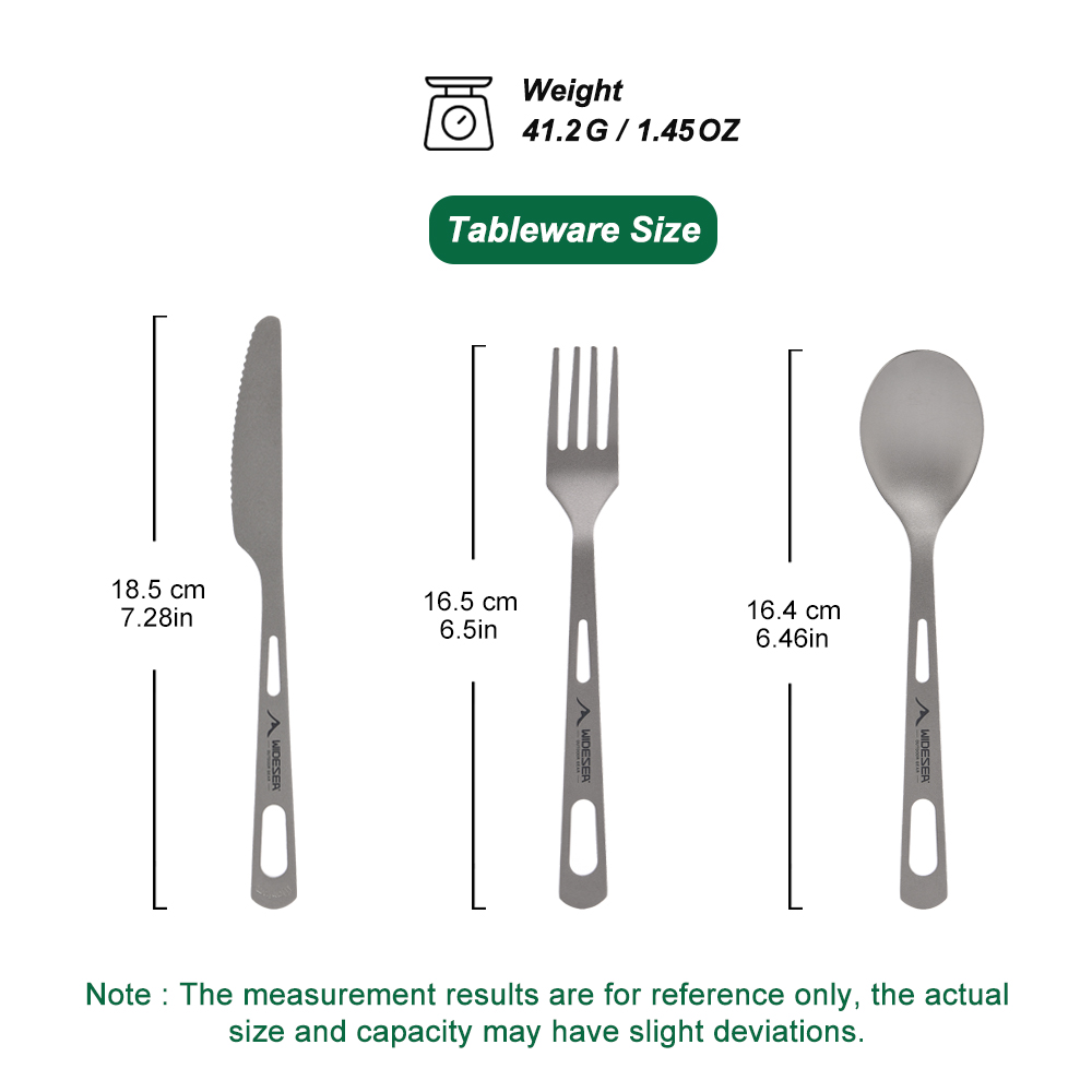 ชุดอุปกรณ์ทำอาหารสำหรับแคมป์ปิ - Camp Spork Set บทวิจารณ์และราคา