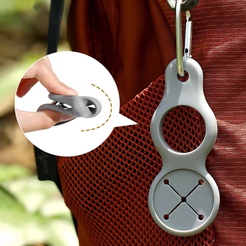 ที่ใส่กระบอกน้ำคาราบิเนอร์ตะขอ - Camping Cooking Hanger บทวิจารณ์และราคา