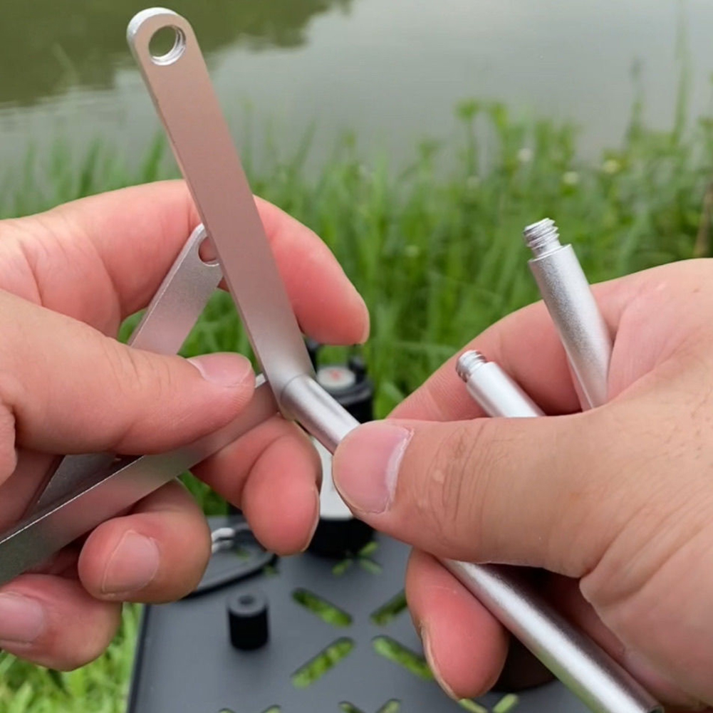 ที่วางหม้อสามเหลี่ยมแบบพกพา ขา - Camping Cooking Pot Tripod บทวิจารณ์และราคา