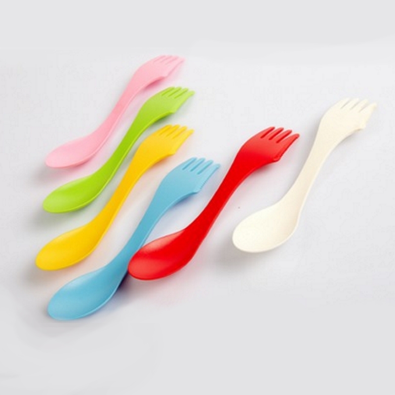 ชุดอุปกรณ์ตั้งแคมป์ 3-in-1 จำน - Camp Spork Set บทวิจารณ์และราคา