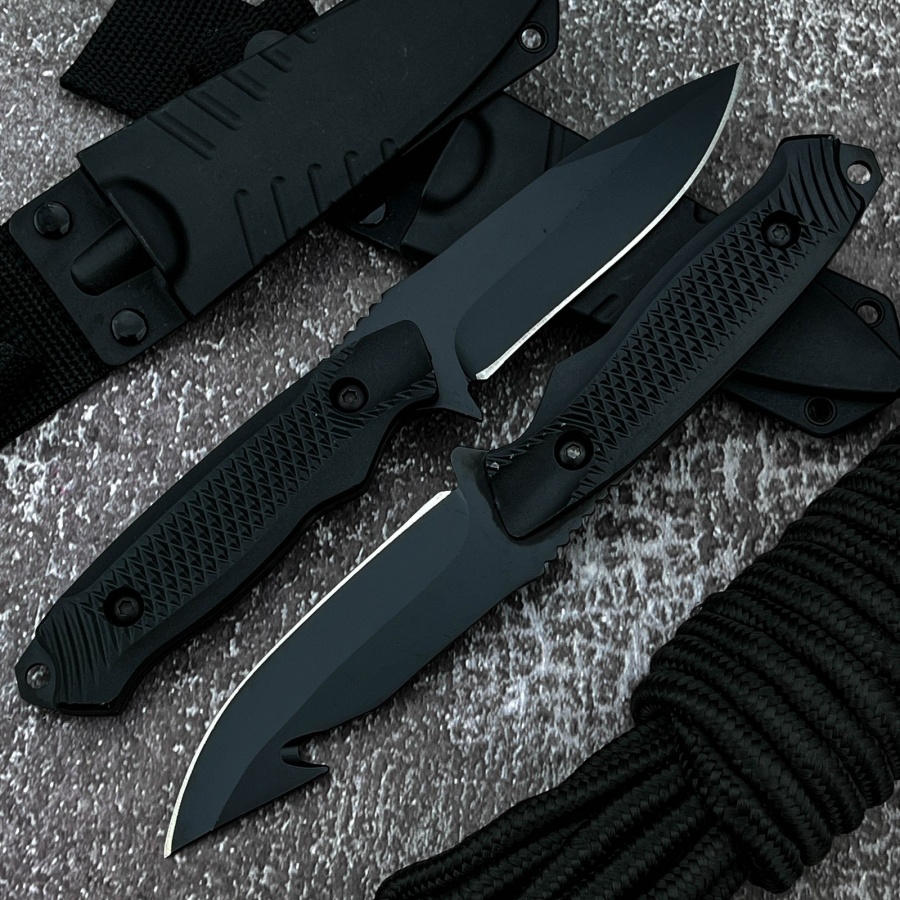 มีดตรงคุณภาพสูงสำหรับใช้งานกลา - Camping Cooking Knife With Sheath บทวิจารณ์และราคา
