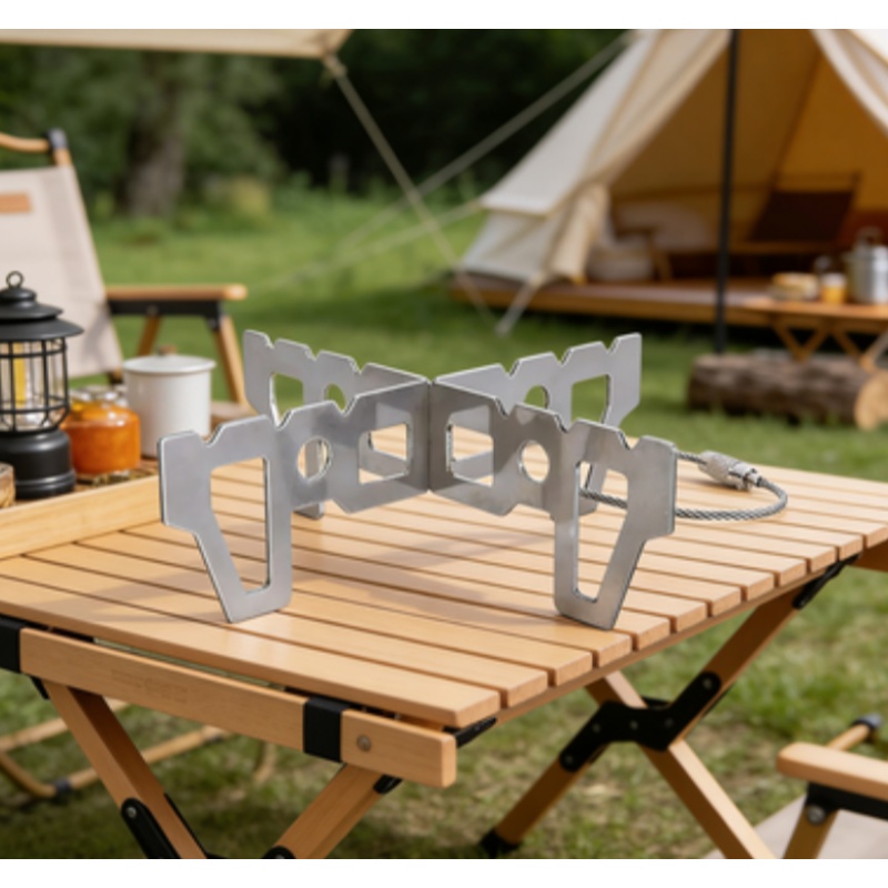 ขาตั้งเตาแอลกอฮอล์สแตนเลส 1 คู - Camping Cooking Alcohol บทวิจารณ์และราคา