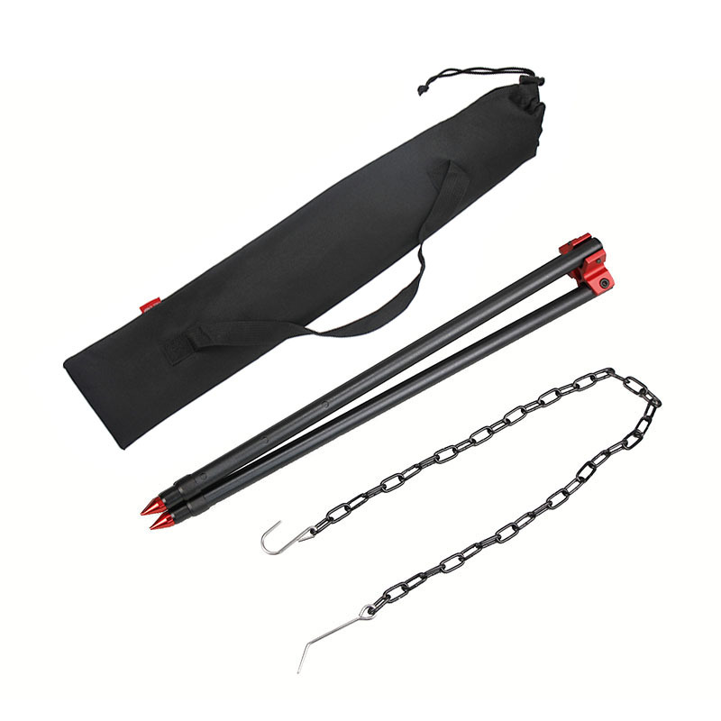 กลางแจ้งขนาดใหญ่ Bonfire ขาตั้ - Camping Cooking Pot Tripod บทวิจารณ์และราคา