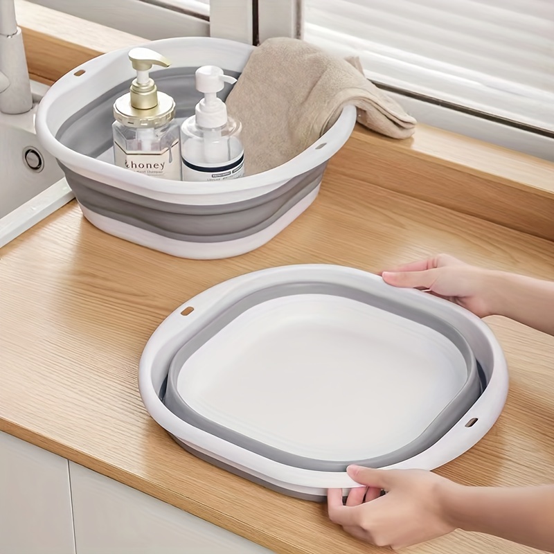 3 แพ็คพับอ่างอ่างล้างหน้าตะกร้ - Camping Cooking Meals บทวิจารณ์และราคา