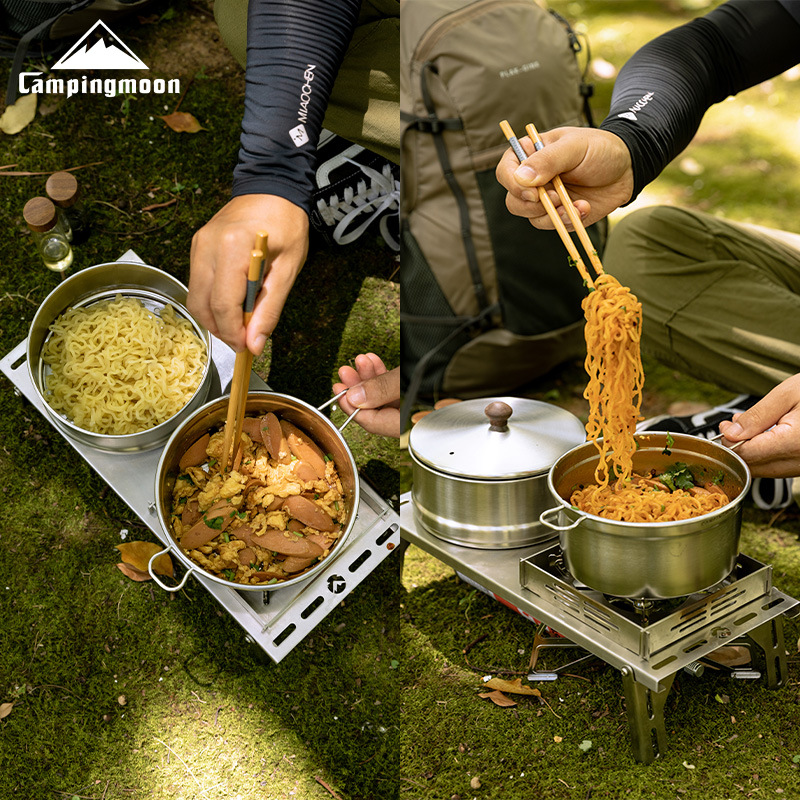 CAMPINGMOON S371 หม้อเซราพร้อม - Camping Cooking Noodles บทวิจารณ์และราคา