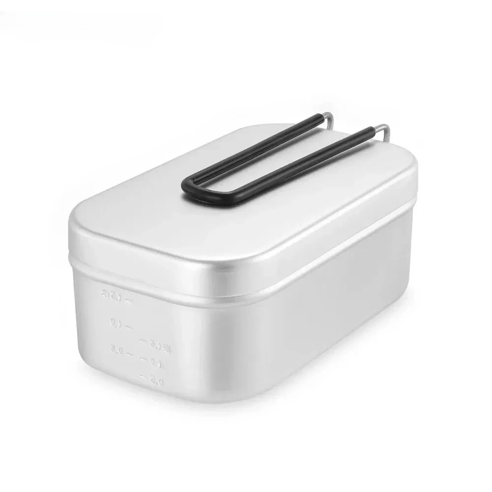 กล่องอาหารกลางวันอลูมิเนียมขนา - Camping Cooking Meals บทวิจารณ์และราคา