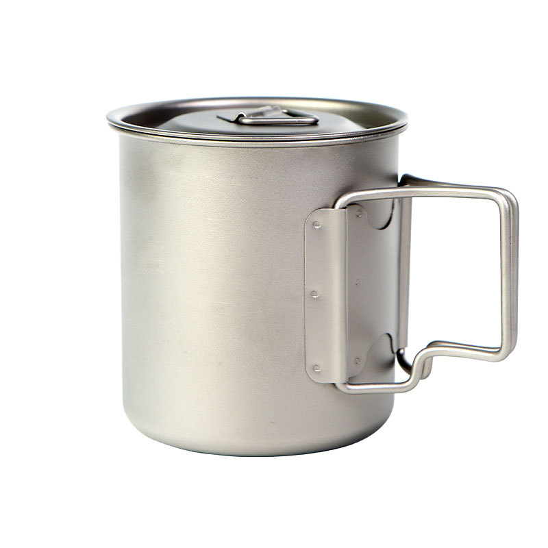 แคมป์ปิ้งถ้วยไทเทเนียม 450ml 5 - Camping Cooking Gear บทวิจารณ์และราคา