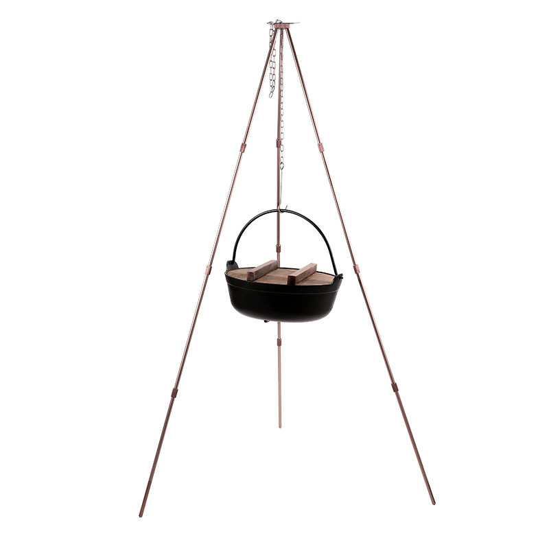 เตาปิ้งย่างสำหรับตั้งแคมป์กลาง - Camping Cooking Hanger บทวิจารณ์และราคา