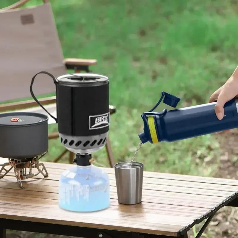 เตาแก๊สพกพา BRS-61 พร้อมฮีทเอ็ - Camping Cooking Gas Stove Portable Tool บทวิจารณ์และราคา