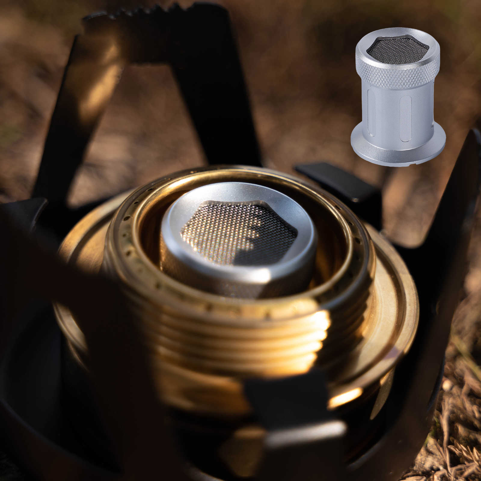 วงแหวนกันลมสำหรับเตาแอลกอฮอล์  - Camping Cooking Ring บทวิจารณ์และราคา