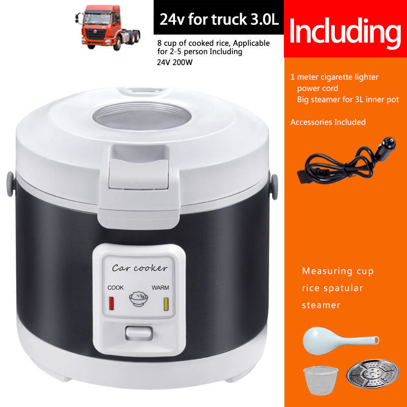 หม้อหุงข้าว 24V สำหรับรถบรรทุก - Camping Cooking Meals บทวิจารณ์และราคา