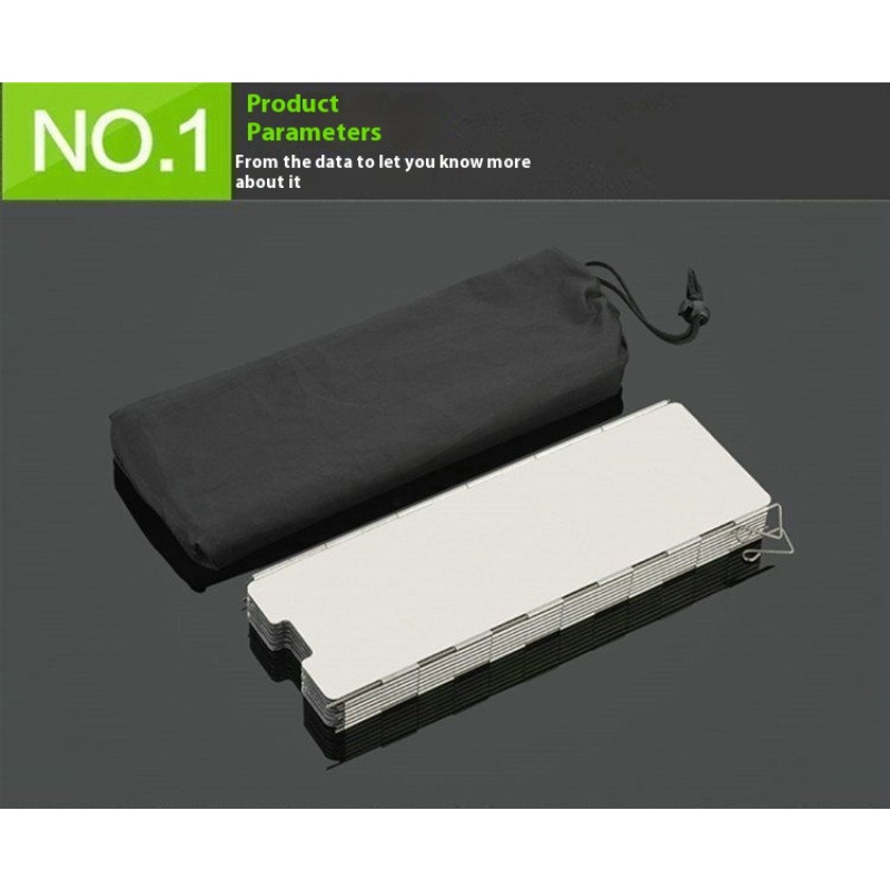 แบบพกพาCampingกระจกอลูมิเนียมพ - Camping Cooking Gear บทวิจารณ์และราคา