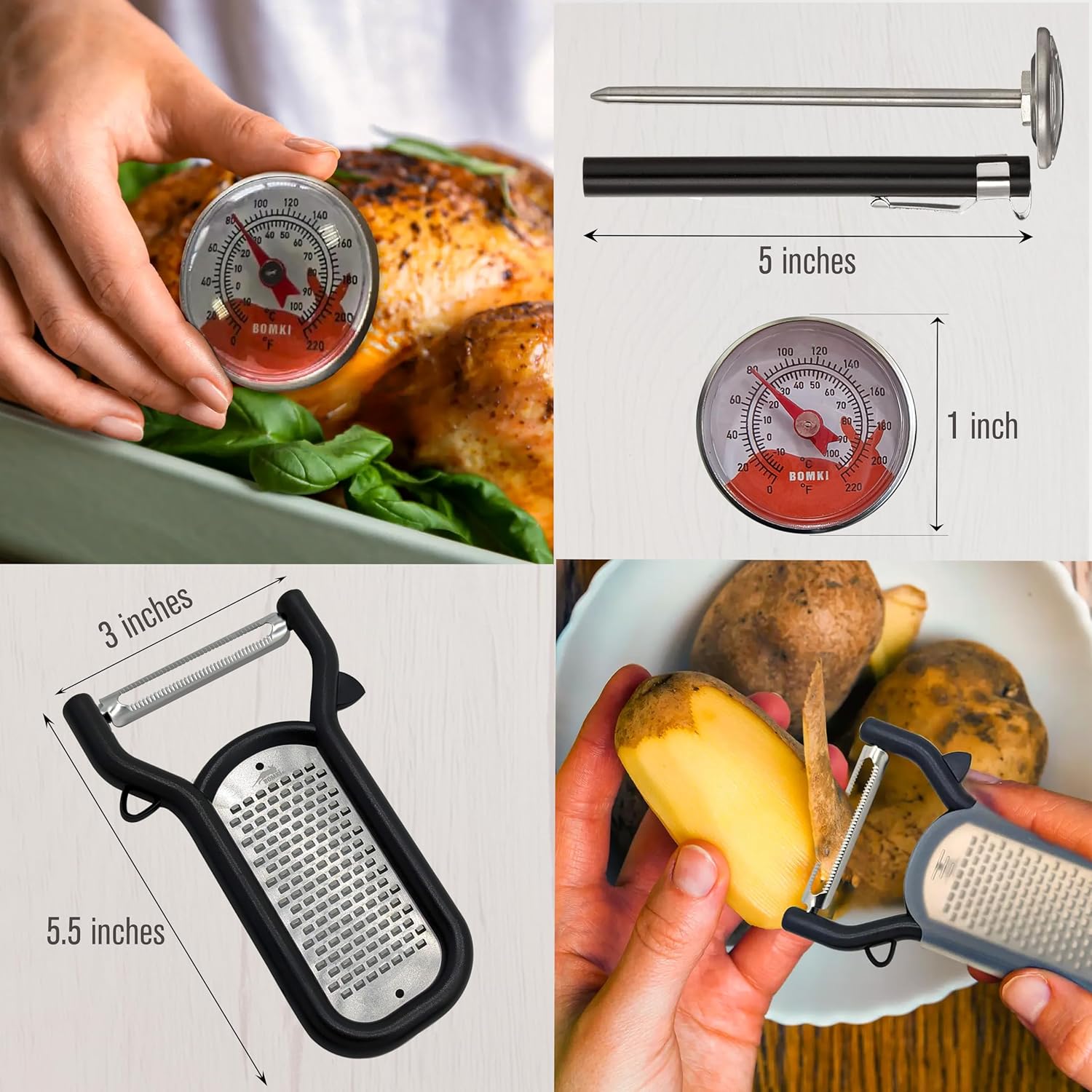 ชุดอุปกรณ์ทำอาหารสำหรับแคมป์ปิ - Camping Cooking Essentials Kit บทวิจารณ์และราคา