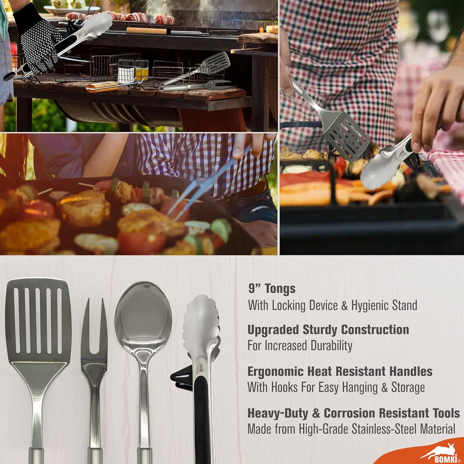 ชุดอุปกรณ์ทำอาหารสำหรับแคมป์ปิ - Camping Cooking Essentials Kit บทวิจารณ์และราคา