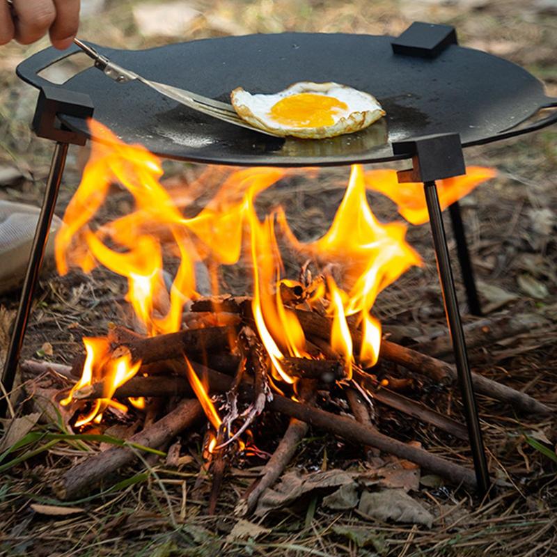 Camping ขาตั้งกล้องสําหรับทําอ - Camping Cooking Pot Tripod บทวิจารณ์และราคา