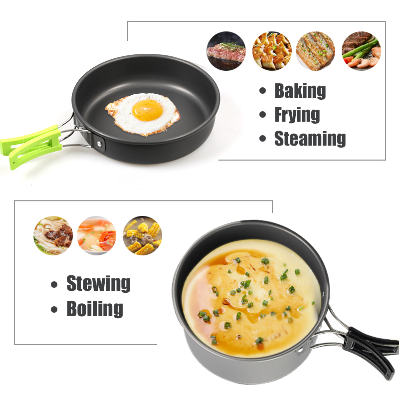 WESTTUNE ชุดเครื่องครัวตั้งแคม - Camping Cooking Gear บทวิจารณ์และราคา