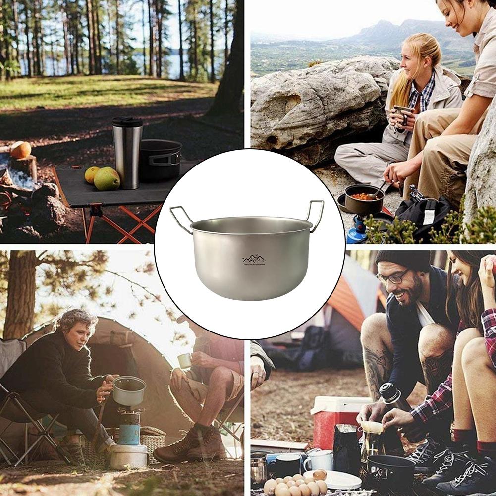 หม้อตั้งแคมป์กลางแจ้งโลหะผสมไท - Camping Cooking Noodles บทวิจารณ์และราคา