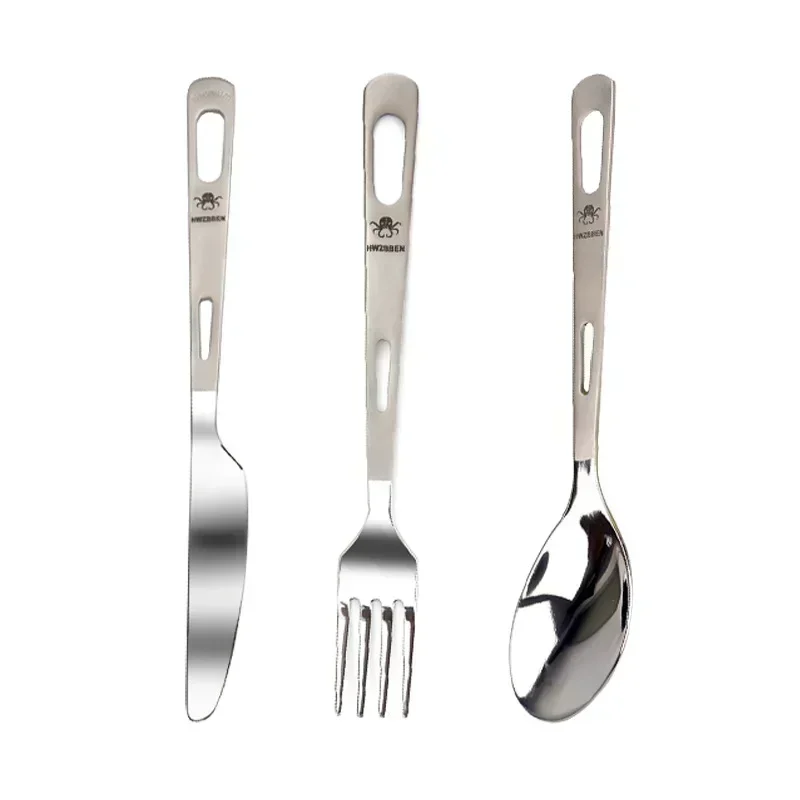 Hwzbben ชุดมีดส้อมช้อนไทเทเนีย - Camping Cooking Full Set บทวิจารณ์และราคา