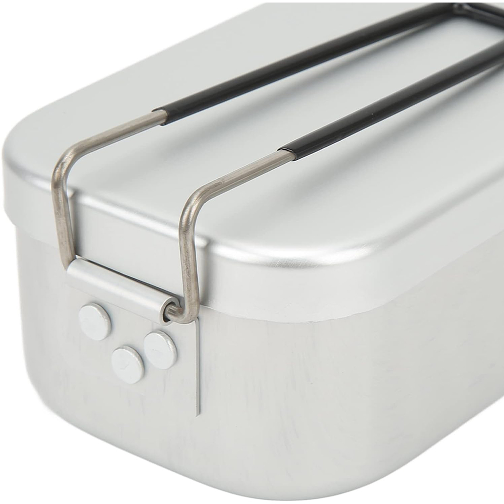 800ML อลูมิเนียมกล่องอาหารกลาง - Camping Cooking Container บทวิจารณ์และราคา