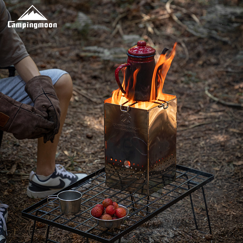 เตาถ่านพับได้แบบพกพา MT-18 CAM - Camping Cooking Unit บทวิจารณ์และราคา