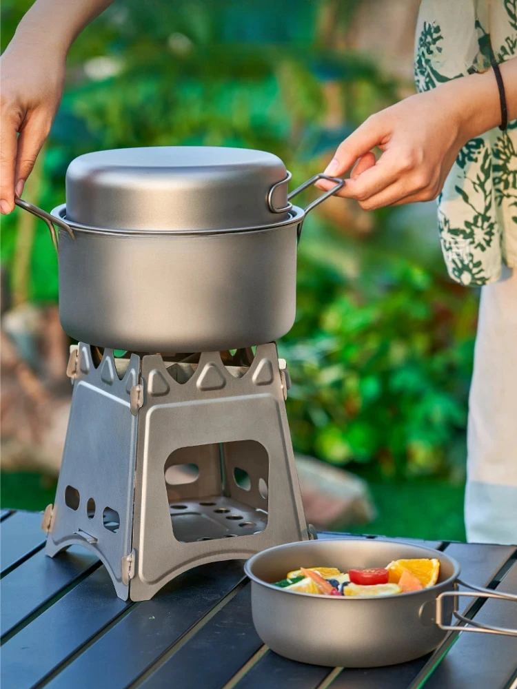 ชุดเครื่องครัวแคมป์ปิ้งไทเทเนี - Mess Kit Titanium บทวิจารณ์และราคา