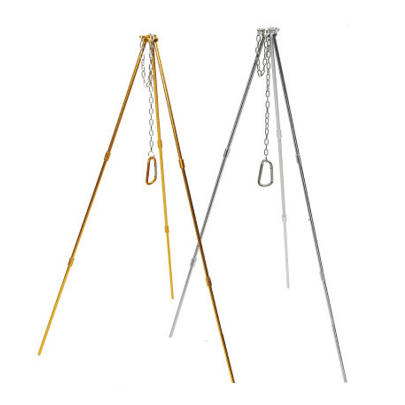 ขาตั้งกล้องตั้งแคมป์กลางแจ้ง,  - Camping Cooking Pot Tripod บทวิจารณ์และราคา