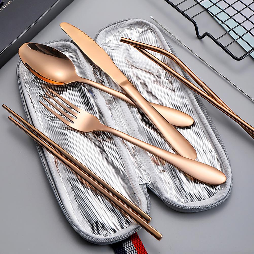 กระเป๋าใส่ช้อนส้อมแบบพกพา ทำจา - Camping Cooking Set Compact บทวิจารณ์และราคา