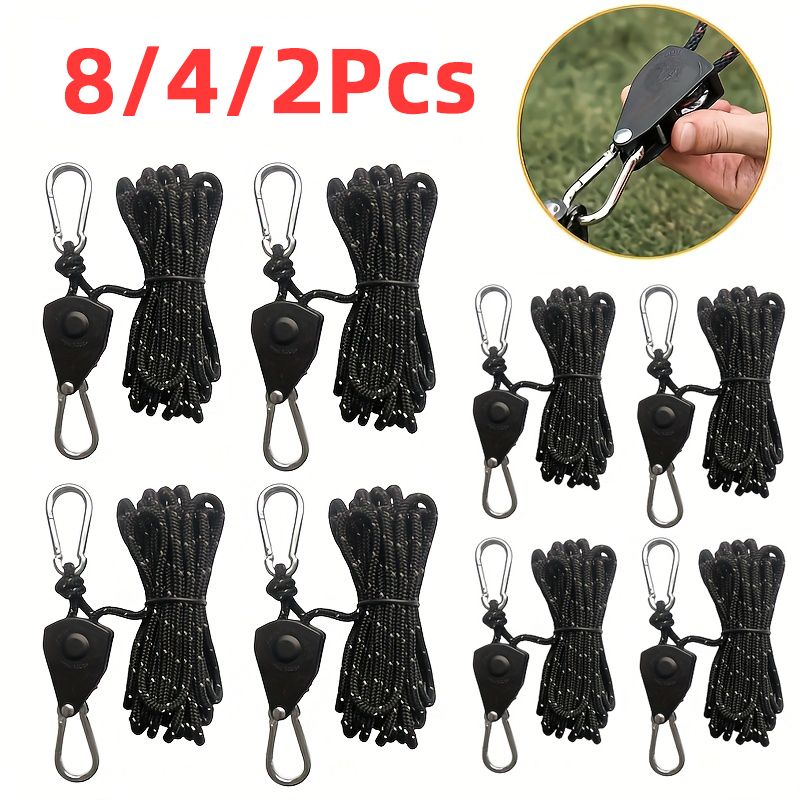 เชือกผูกเต็นท์แคมป์ปิ้งขนาด 4  - Camping Cooking Hanger บทวิจารณ์และราคา