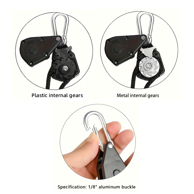 เชือกผูกเต็นท์แคมป์ปิ้งขนาด 4  - Camping Cooking Hanger บทวิจารณ์และราคา