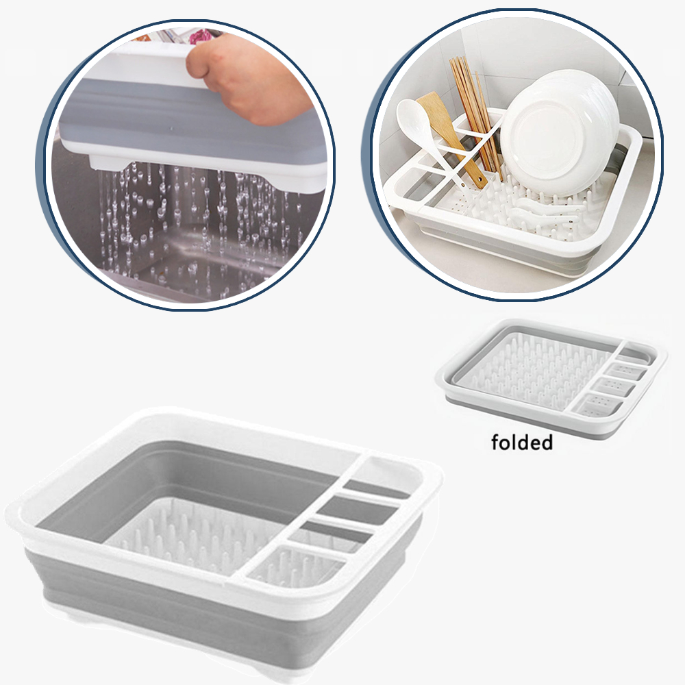 ชั้นวางจานแบบพับได้ ที่คว่ำจาน - Camping Cooking Meals บทวิจารณ์และราคา