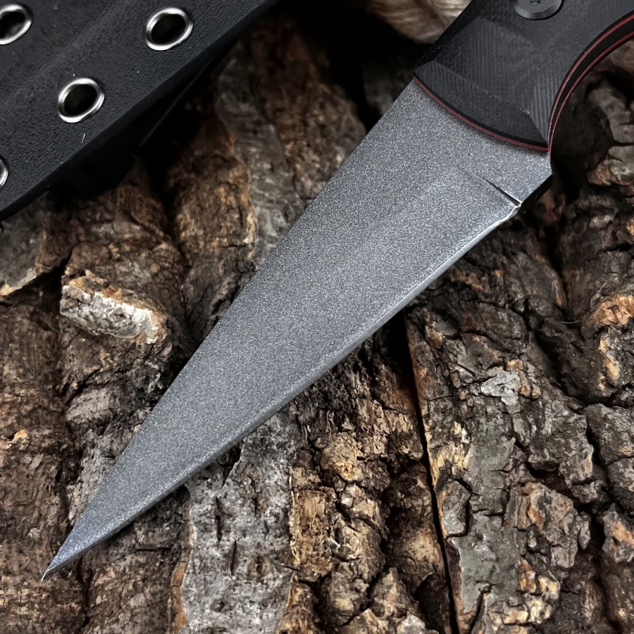 มีดทำมือด้าม G10 สำหรับตั้งแคม - Camping Cooking Knife With Sheath บทวิจารณ์และราคา