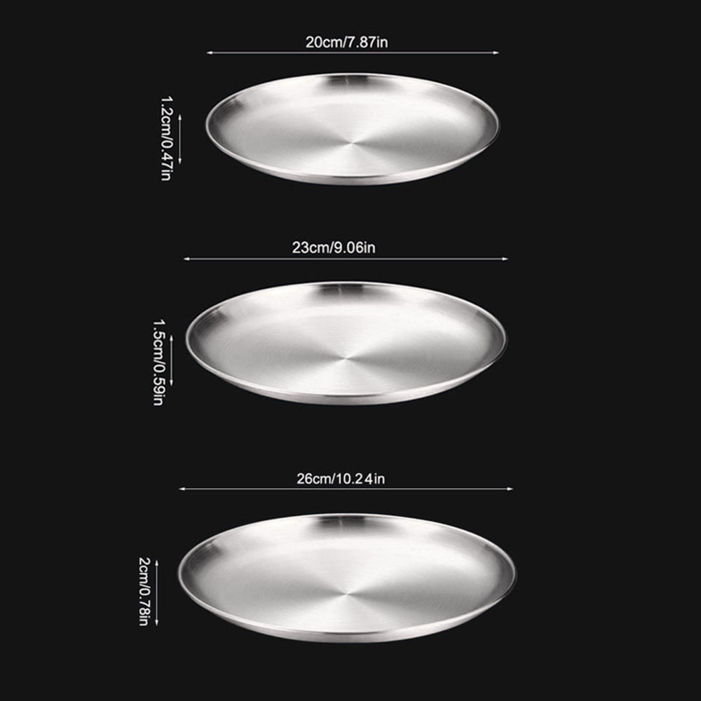 8 ชิ้นโลหะรับประทานอาหารจานสแต - Camping Cooking Meals บทวิจารณ์และราคา