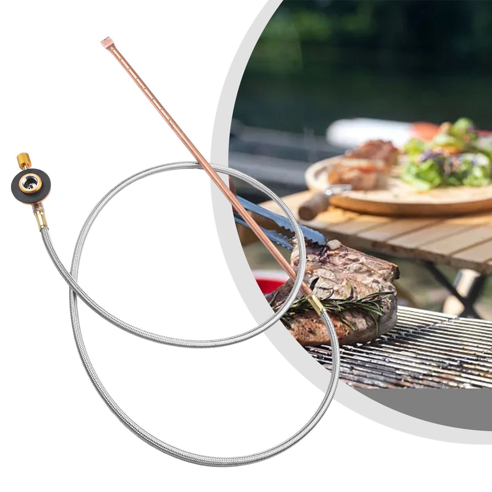 เครื่องจุดไฟแก๊สแบบมือถือ สำหร - Camping Cooking Gas Stove Portable Tool บทวิจารณ์และราคา